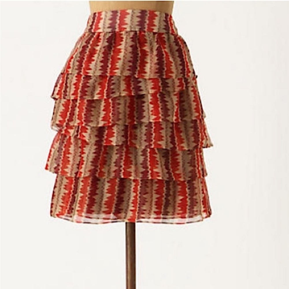 Anna Sui Terrawatt Mini Skirt Size 8